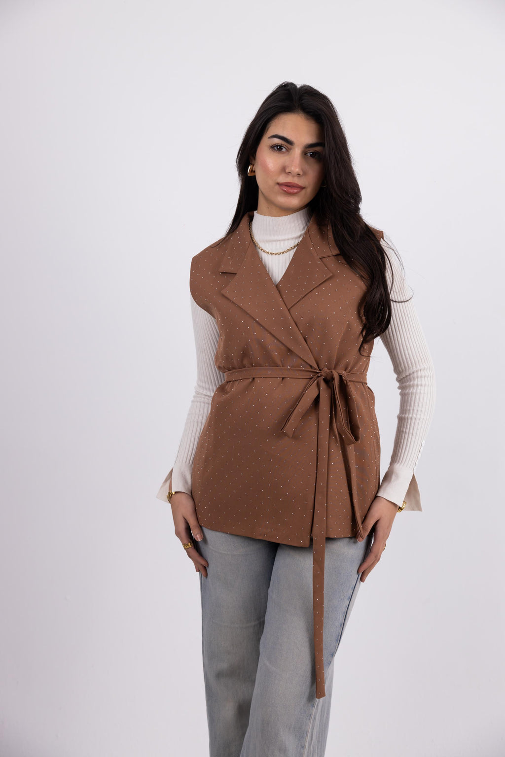 Artisan Embroidered Vest – Multicolor