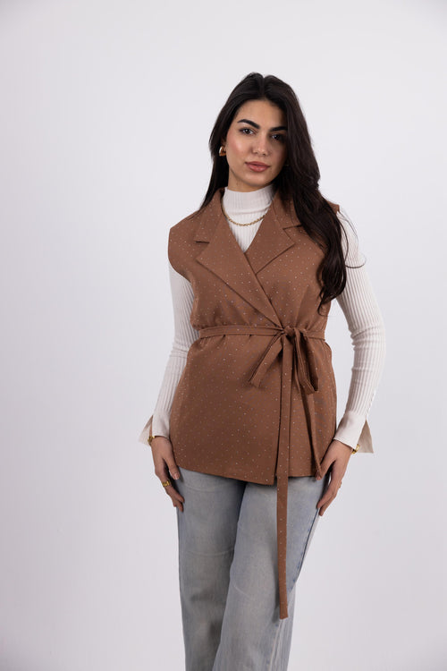 Artisan Embroidered Vest – Multicolor