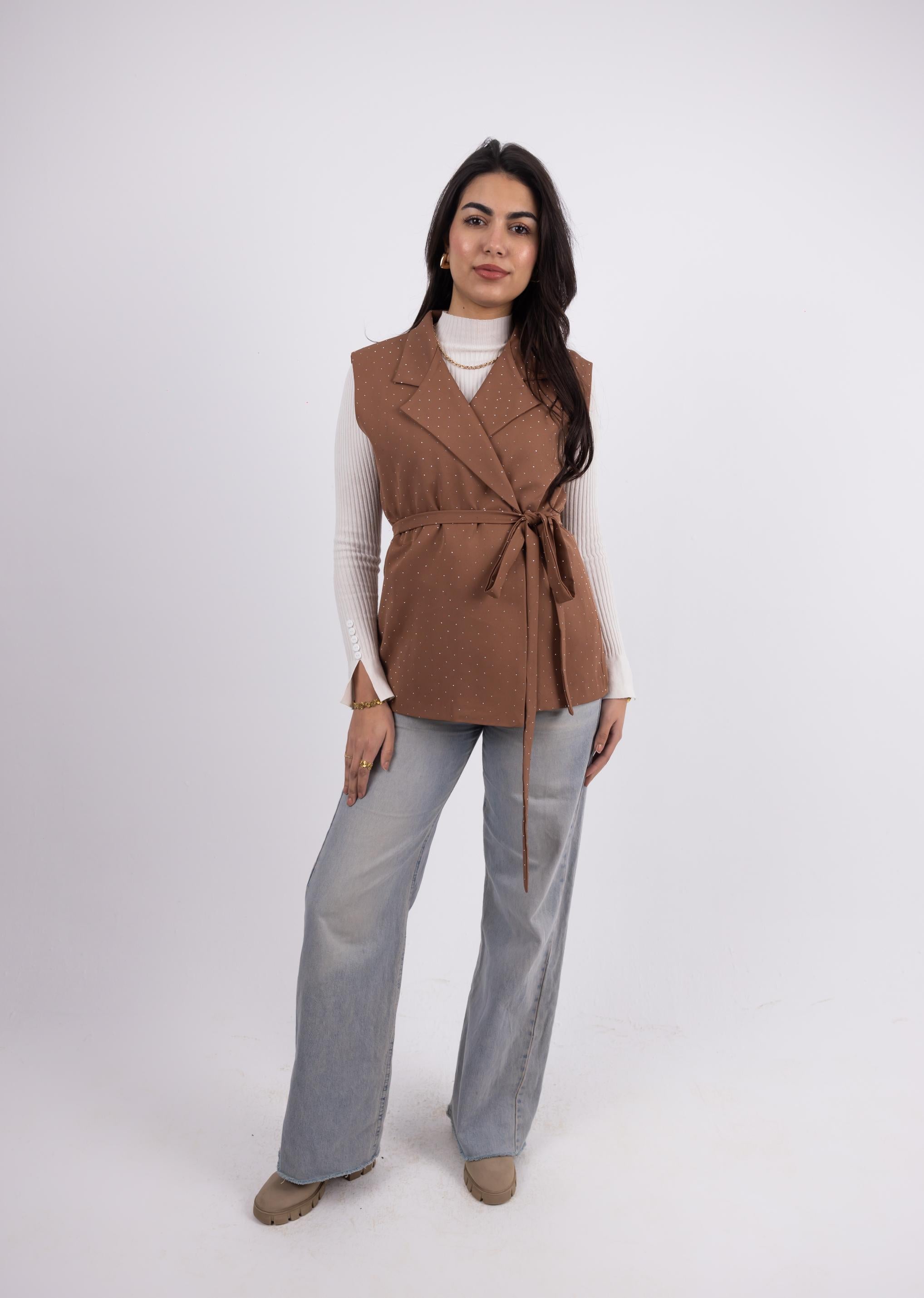 Artisan Embroidered Vest – Multicolor