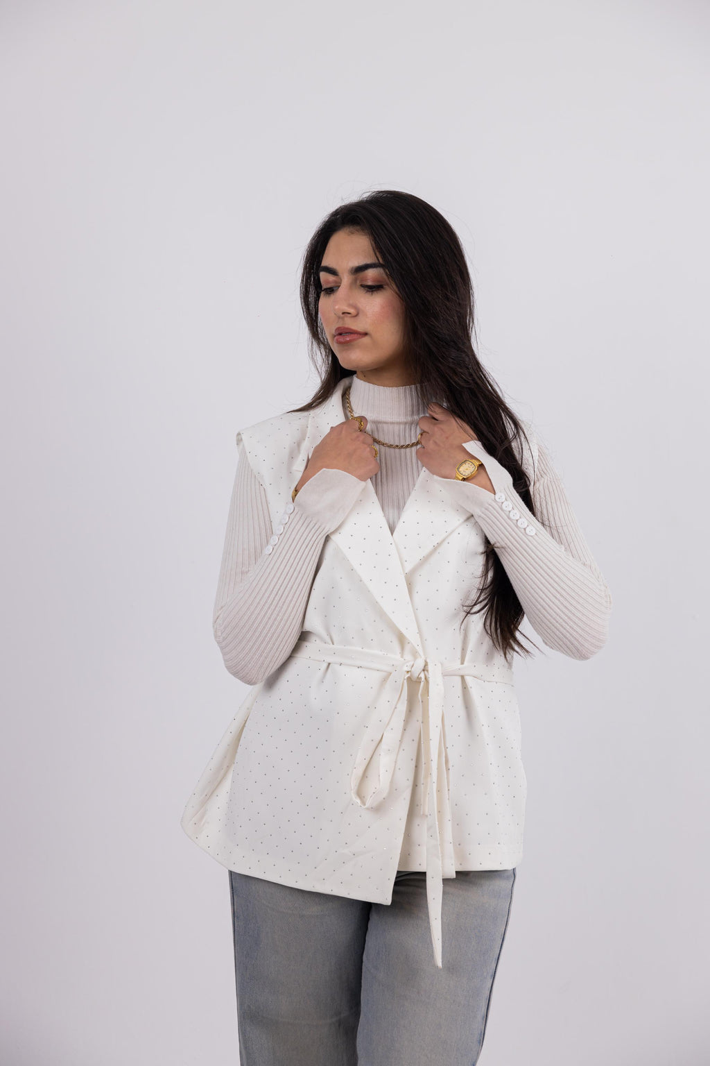 Artisan Embroidered Vest – Multicolor