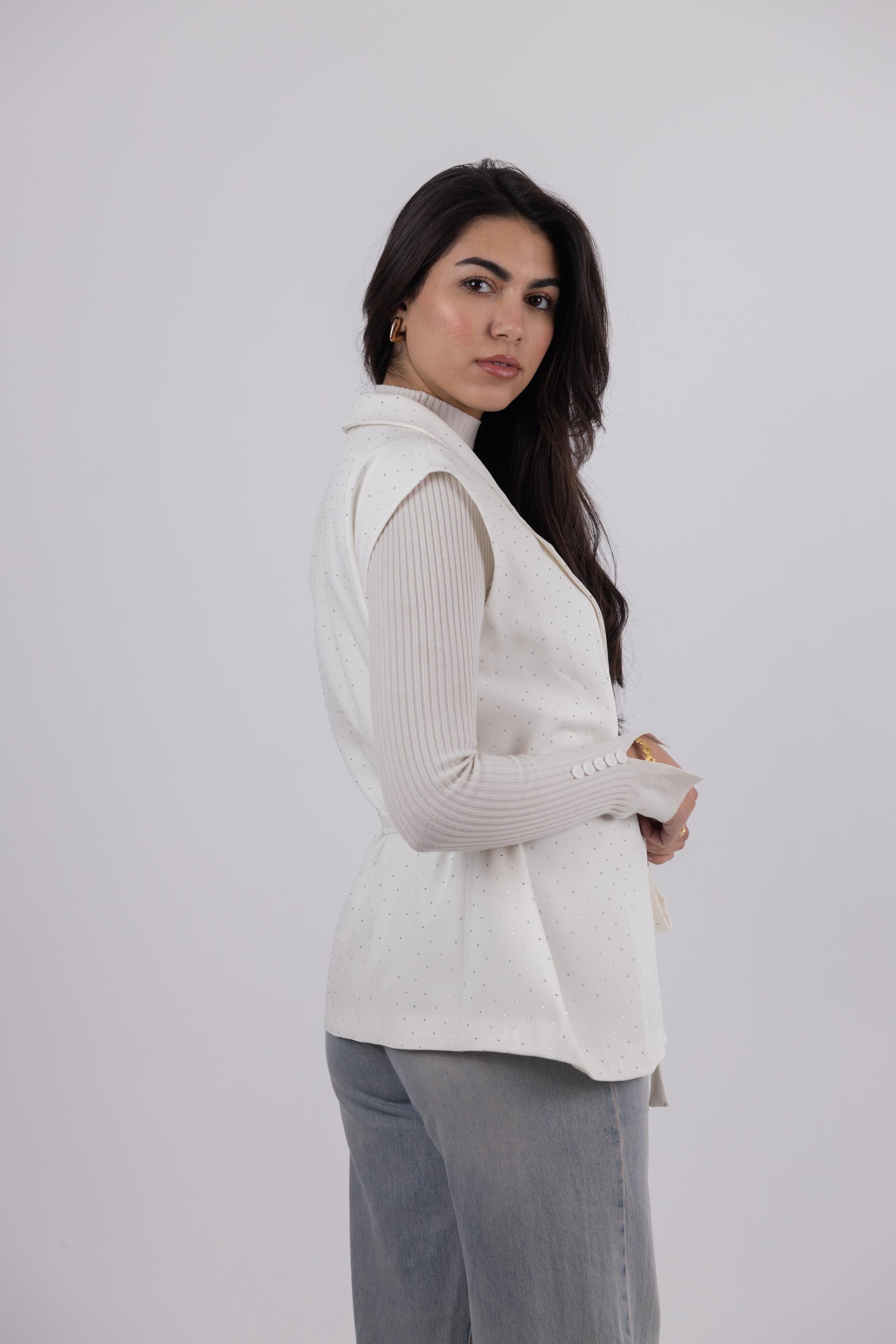 Artisan Embroidered Vest – Multicolor