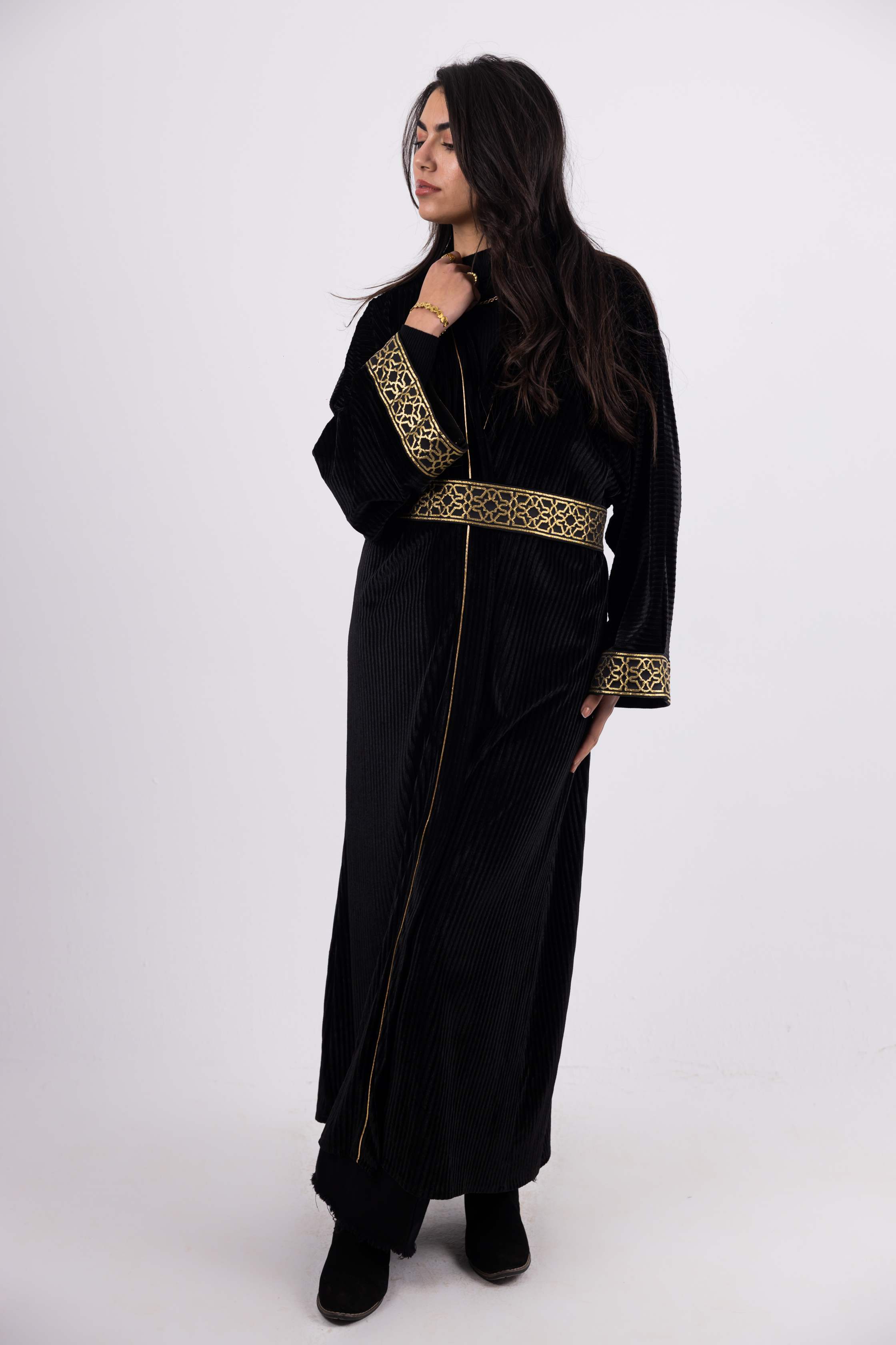 Layali Geometric Kaftan