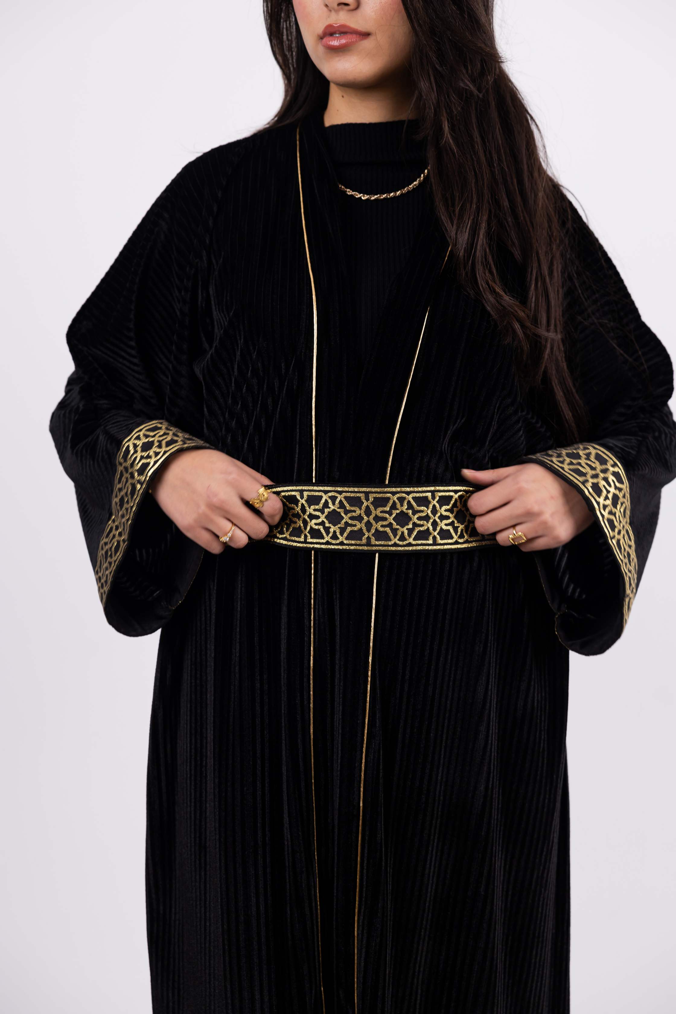 Layali Geometric Kaftan