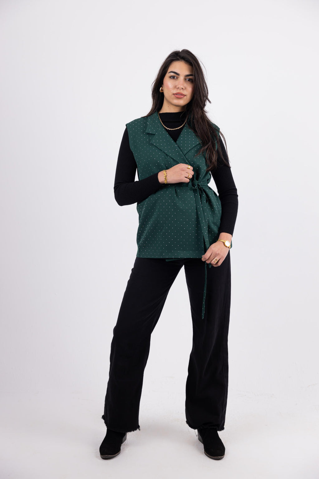 Artisan Embroidered Vest – Multicolor