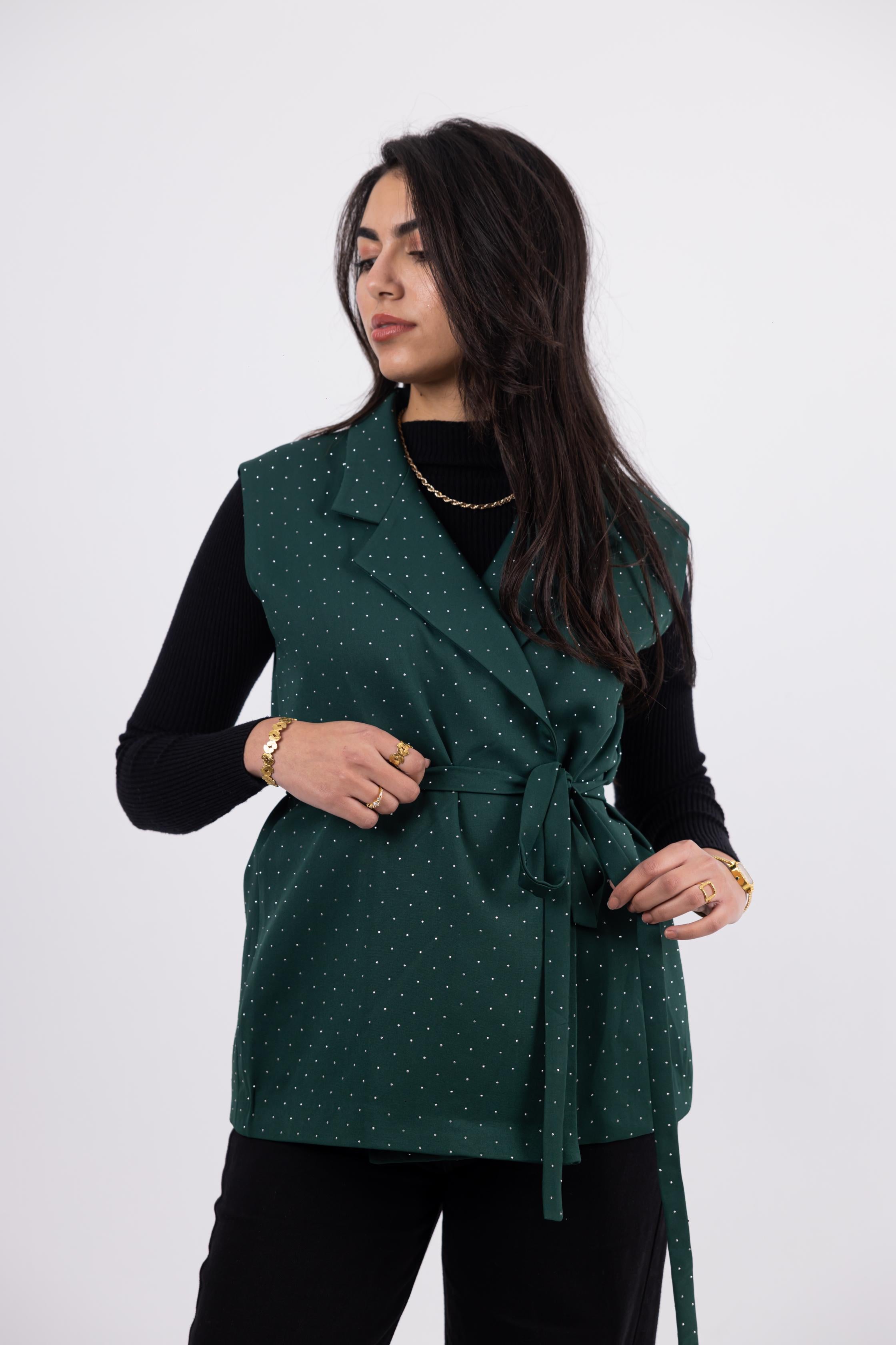 Artisan Embroidered Vest – Multicolor