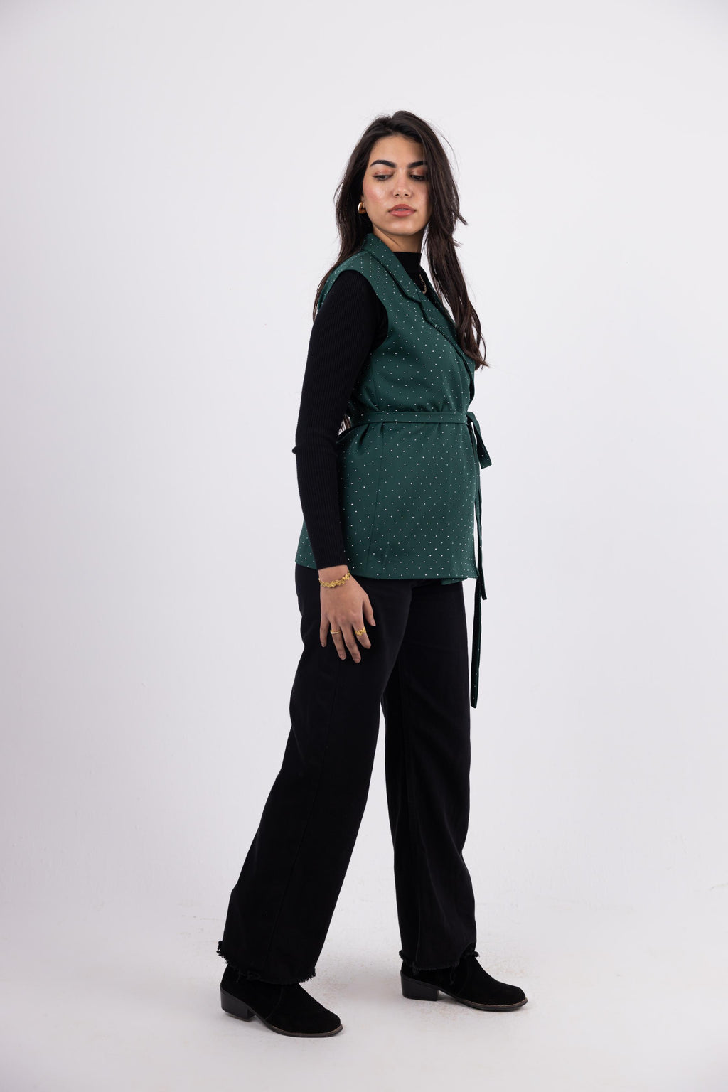 Artisan Embroidered Vest – Multicolor