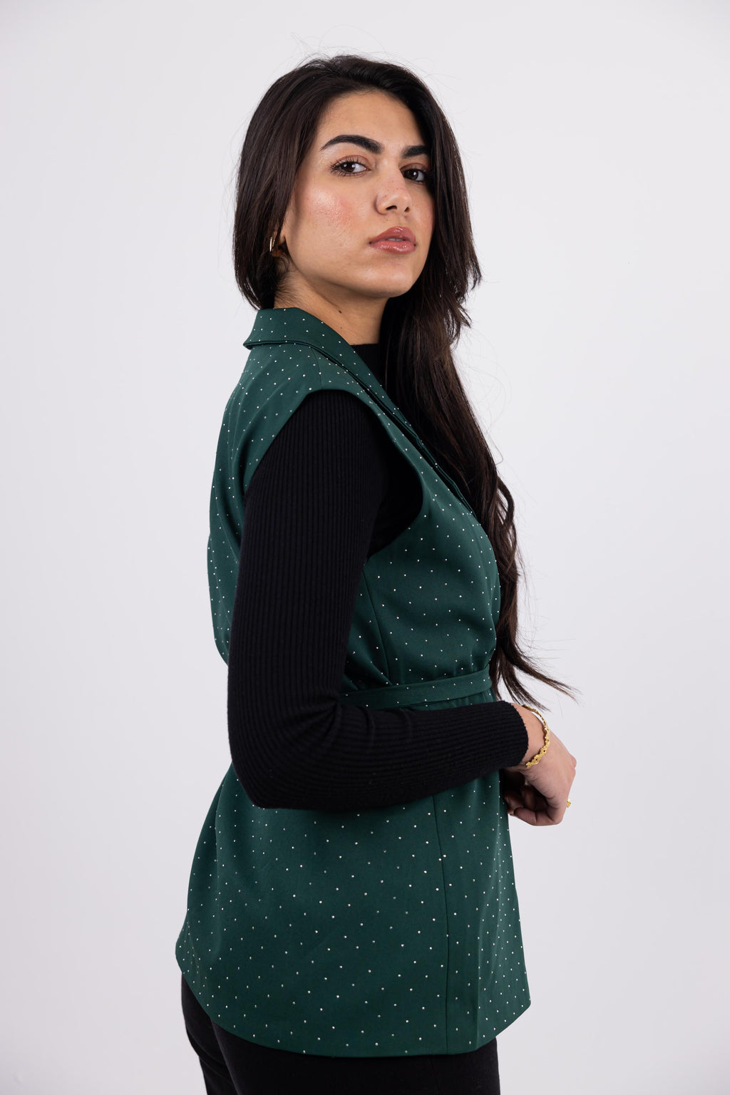 Artisan Embroidered Vest – Multicolor